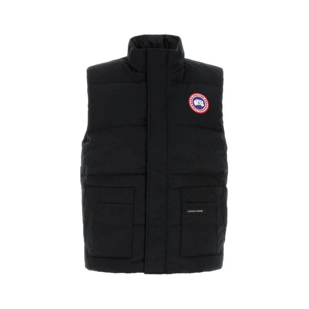 Canada Goose Men Black Polyester Blend Legacy Down Jacket